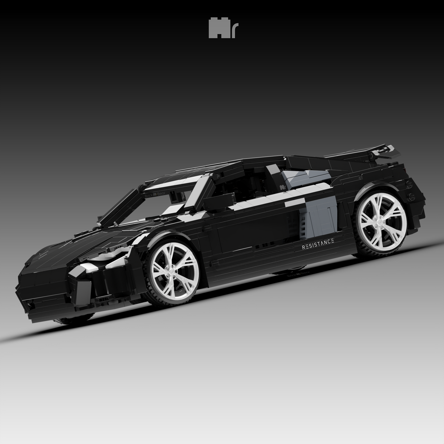 Audi R8 V10 Plus - 1:16 Scale Custom Instructions