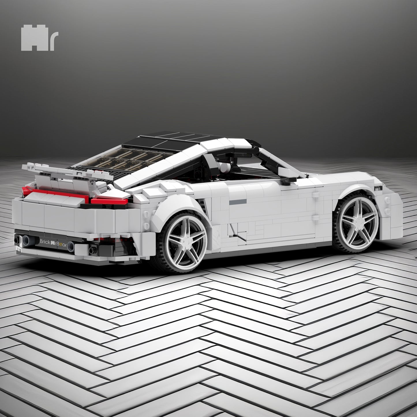 Porsche 911 Turbo S Inspired - 1:16 Scale Custom Instructions