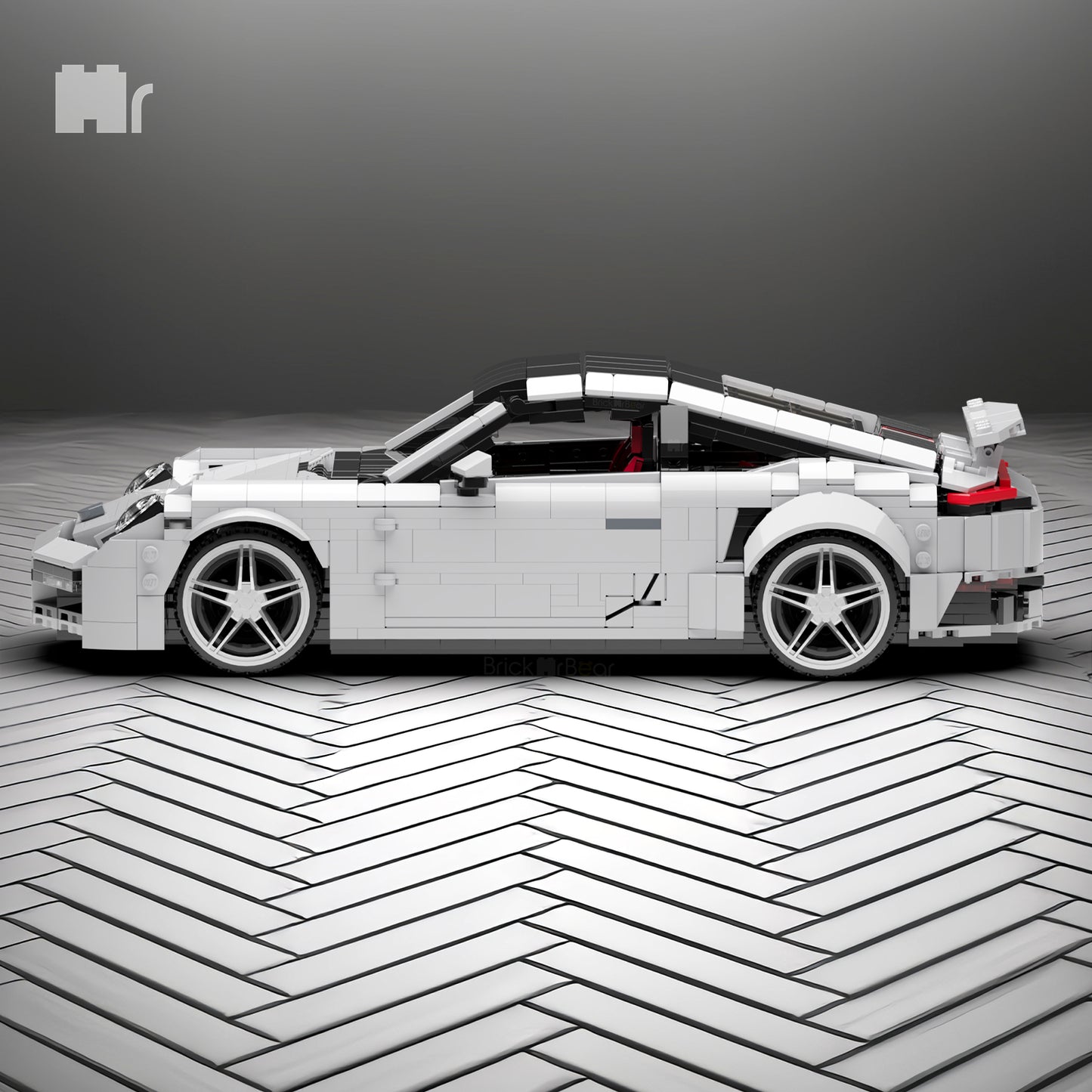Porsche 911 Turbo S Inspired - 1:16 Scale Custom Instructions