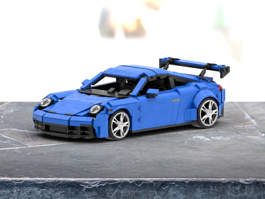 Instrucciones Digitales Porsche 992 GT3 (Versión Azul)