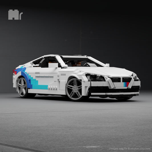BMW 6 Series Coupé Inspired - 1:16 Custom Instructions