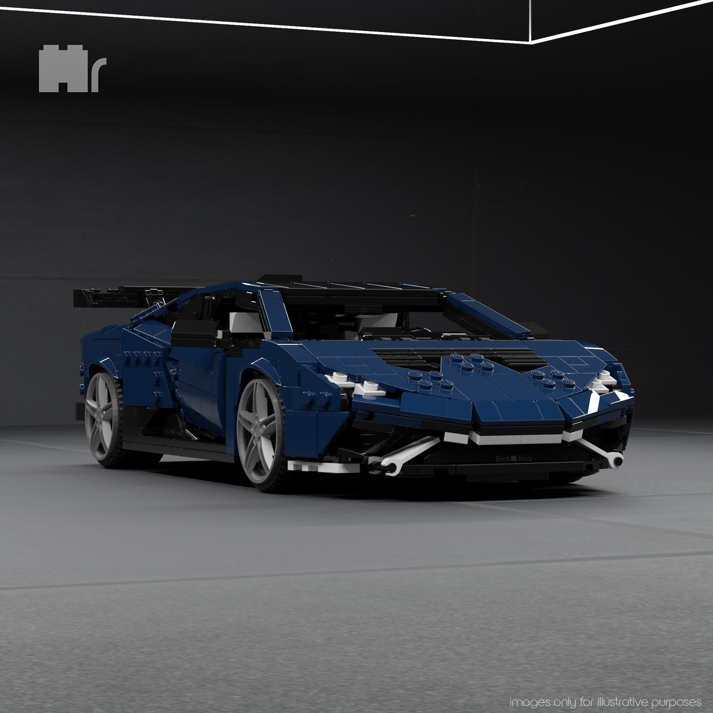 Lamborghini Huracan STO Inspired - 1:16 Custom Instructions