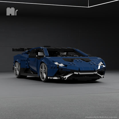 Lamborghini Huracan STO Inspired - 1:16 Custom Instructions