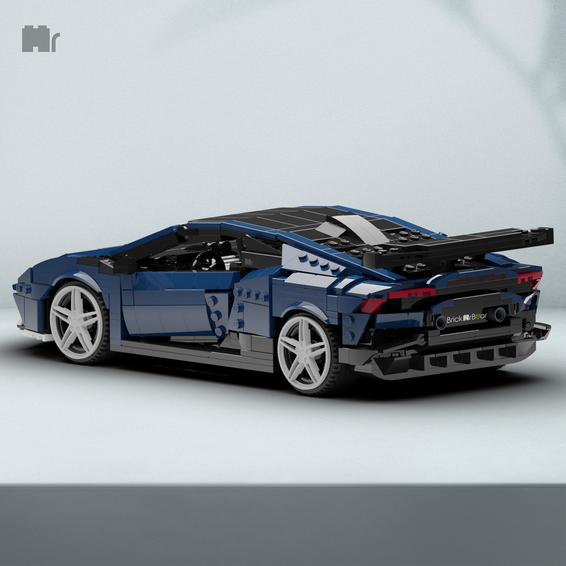 Lamborghini Huracan STO Lego MOC: digital manuals for lego