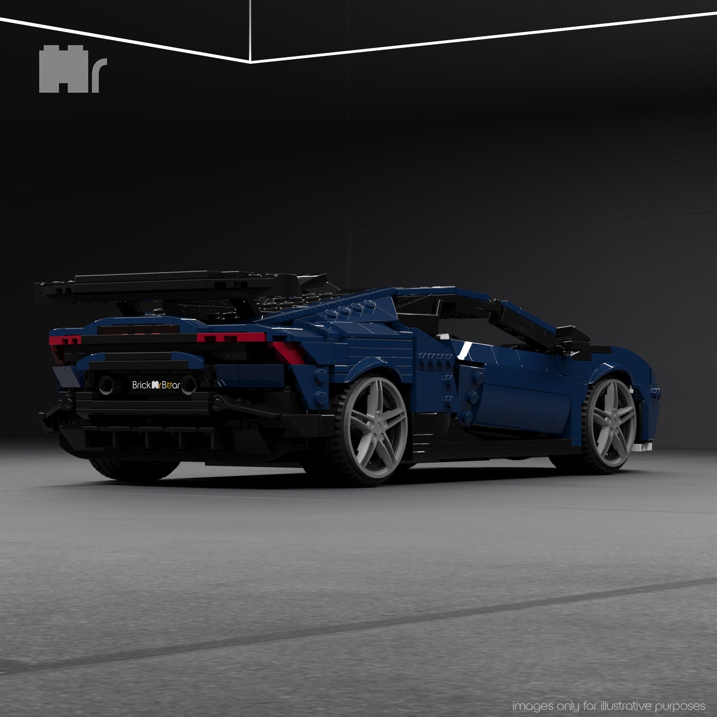 Lamborghini Huracan STO Inspired - 1:16 Custom Instructions