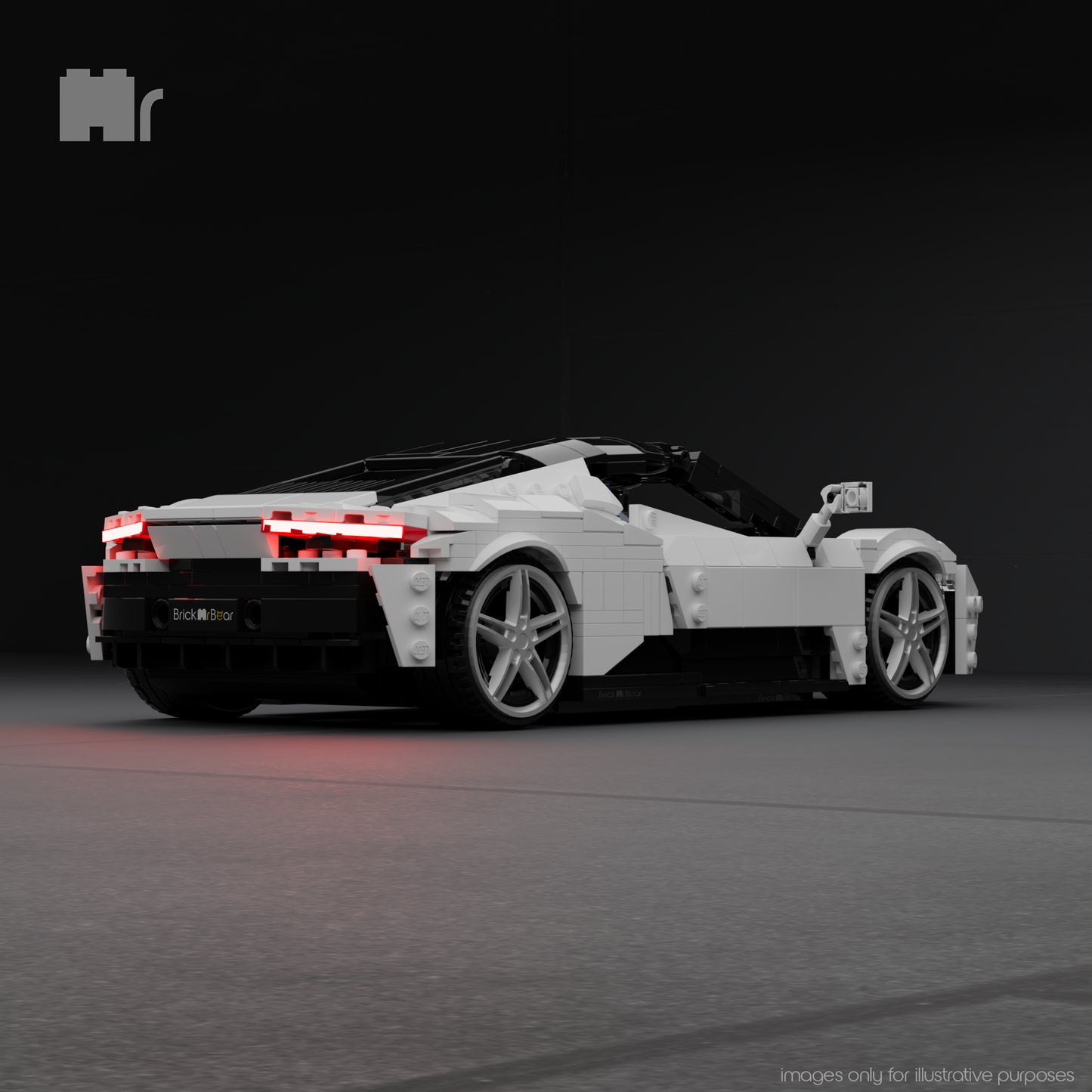 Maserati MC20 Coupé Inspired - 1:16 Custom Instructions