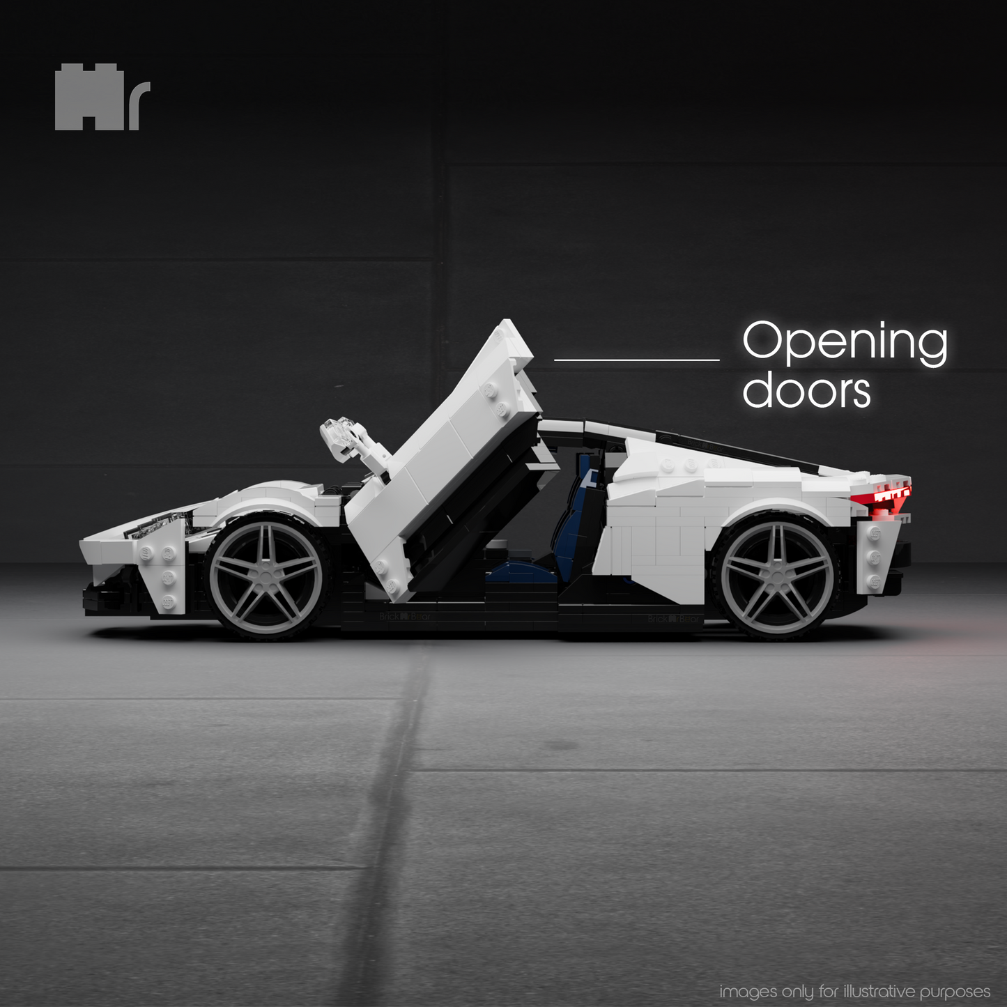 Maserati MC20 Coupé Inspired - 1:16 Custom Instructions