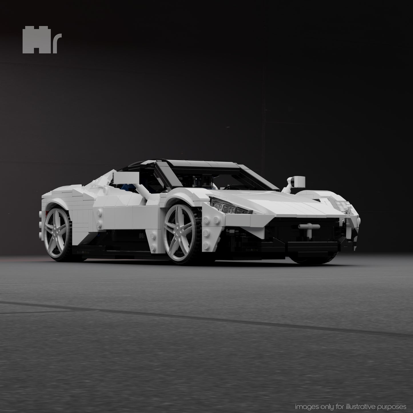 Maserati MC20 Coupé Inspired - 1:16 Custom Instructions
